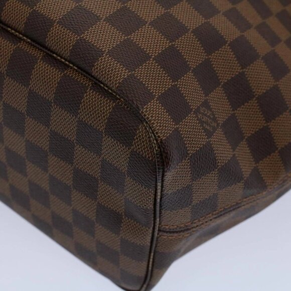 LOUIS VUITTON Damier Ebene Neverfull MM Tote Bag N51105 LV Auth ar10580SA - Picture 3 of 16